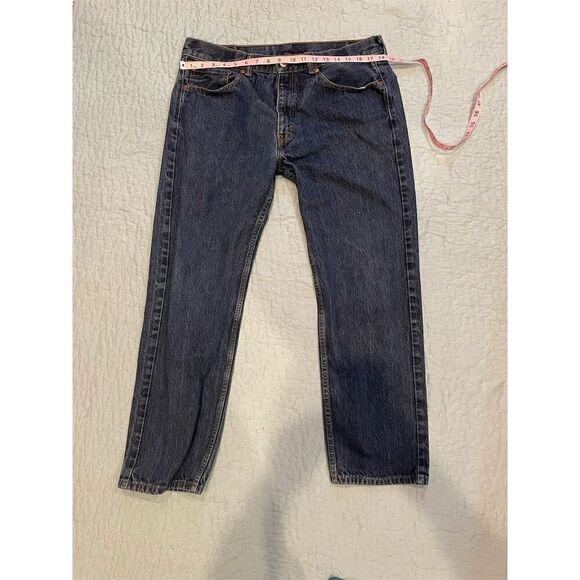 Vintage Levi's Men's 36x30 Blue Denim Jeans Straight Fit Red Tab - Picture 1 of 11